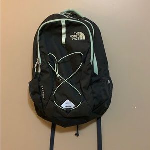 North Face Jester Backpack - Grey/Mint
